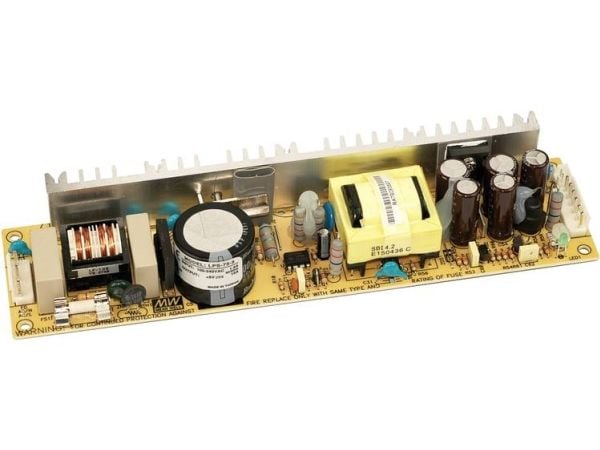 MEAN WELL LPS-75-5, 90 - 264 V, 75 W, 5 V, 15 A, RoHS, 55 mm