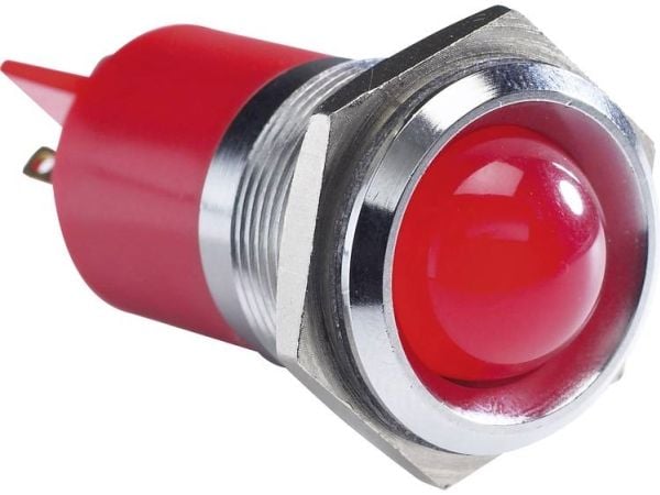APEM Q22P1GXXR220E LED-merkkivalo Rød 230 V/AC