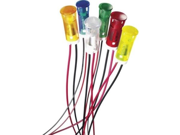APEM QS63XXB12 LED-signallampa Blå 12 V/DC APEM QS63XXB12 LED-signallampa Blå 12 V/DC