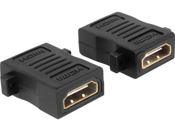 Delock - HDMI-kobler - HDMI hunn til HDMI hunn