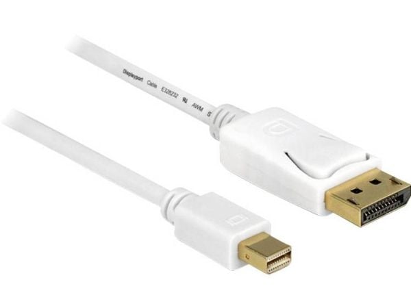 Delock - DisplayPort-kabel - DisplayPort (hann) til Mini DisplayPort (hann) - 3 m - svart