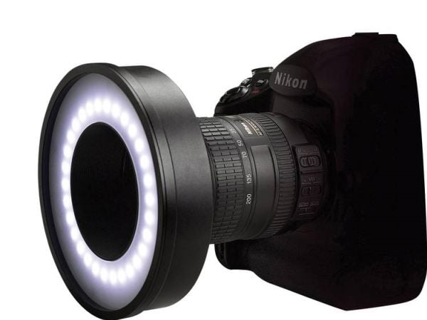 Kaiser KR 90 Ring Light - Lys på kamera - 1 hoder x 30 lampe - LED - DC