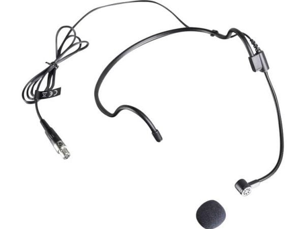 Hodesett sangmikrofon LD Systems LDWS100MH1 bredbånd inkl. leppe-/popfilter