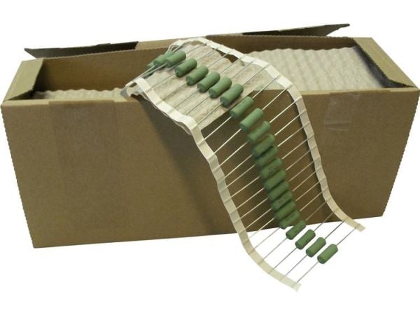 Vishay AC05000006800JAC00 Korkea kuormitusvastus 680 Ω aksiaalijohdolla 5 W 5 % 500 kpl 500 kpl