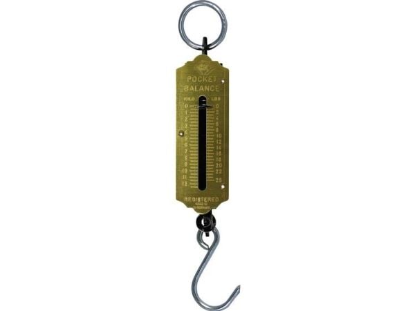 C.K T6202 025 fjærvekt T6202 025 veieområde 12.5 kg sort