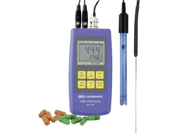 GMH 3511 Set pH-/redoks-/temperaturmåler 3511-Set 0,00 - 14,00 pH -5 til ... (605215)