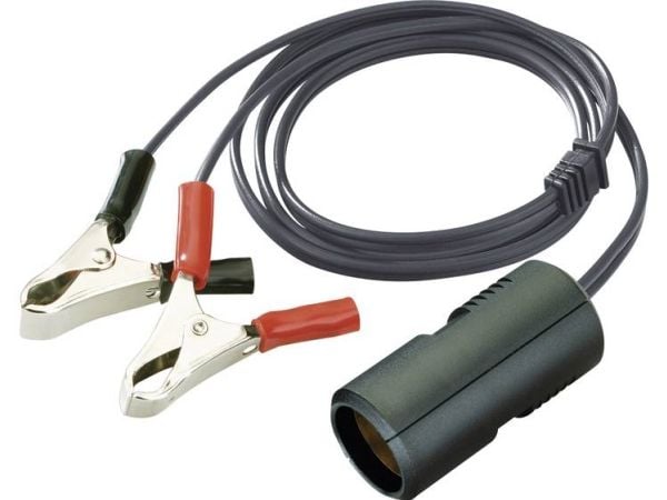 ProCar Kupplungskabel 8A Crocodile clip 12 V 8 A Savukkeensytytinliitäntä 12 V 8 A