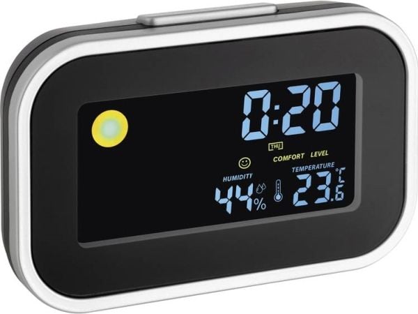 TFA - Väckarklocka - rektangulär - kvarts - skrivbord