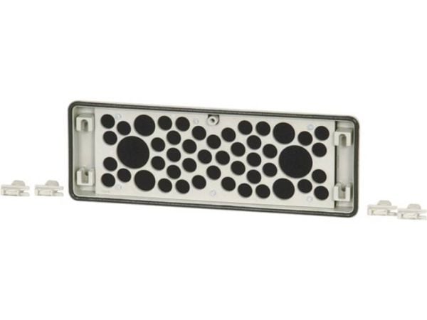 Eaton FL4-D Laippalevy Kaapeliläpiviennillä (P x L x K) 23 x 329 x 116 mm Harmaa 1 kpl