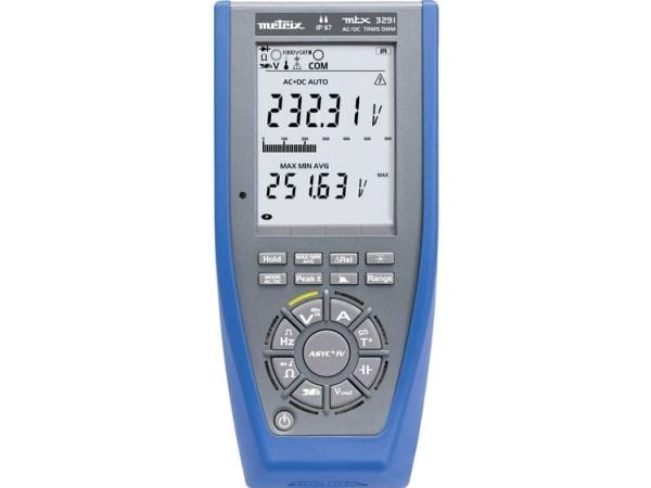 Metrix MTX 3291 digital hånd-multimeter CAT III 1000 V, CAT IV 600 V (display): 60000