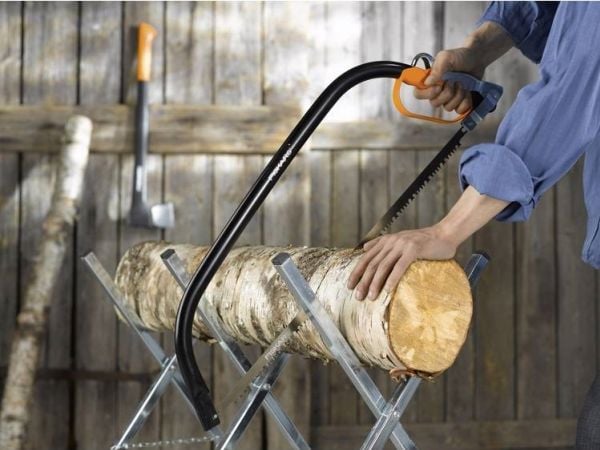 Fiskars 1000615, Buesag, Tre, Sort, Oransje, 215 mm, 700 mm, 650 g