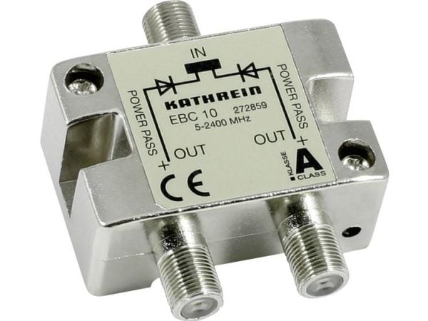 KATHREIN EBC 10 - Antennin jakaja - F-nastainen naaras F-nastaiseen naaraaseen