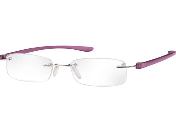 Eschenbach 2913-135, Unisex, Suorakulmio, Kehyksetön, Muovi, Purppura, Purppura