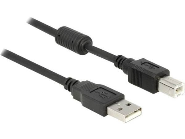 DeLOCK - USB-kaapeli - USB Type B (han) til USB (han) - USB 2.0 - 1 m - lajittelu