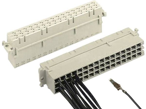 Harting 09 06 248 3201 multistikstik (fatning) samlet poltall 48, antall rader 3, 1 stk