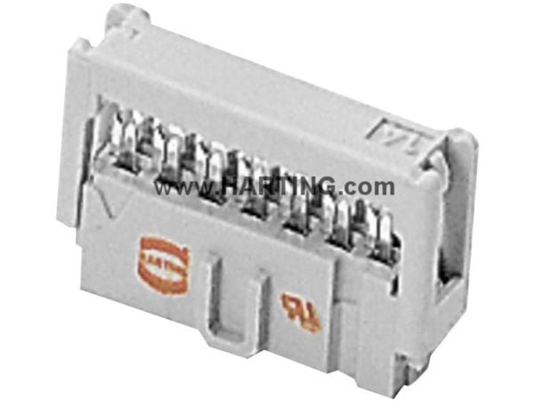 Harting 09 18 534 7803.80 pin-kontakt - rutenett 2,54 mm - antall poler