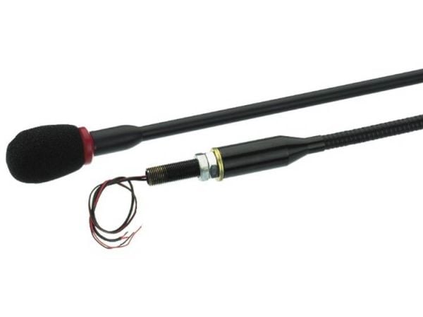 Monacor EMG-610P, 100 - 16000 Hz, 1000 ohm (O), Kardioid, Ledningsført, Sort, 0 - 40 °C
