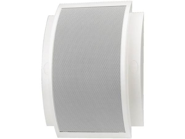 Monacor ESP-63/WS, 2-veis, Koblet med ledninger (ikke trådløs), 6 W, 100 - 20000 Hz, Hvit