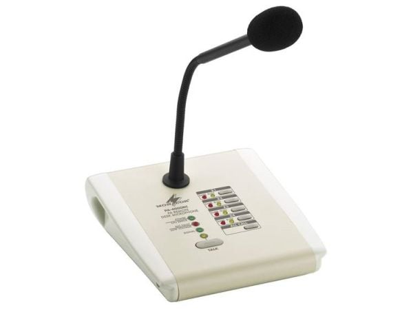PA-4000RC PA 4-soners paging skrivebordsmikrofon