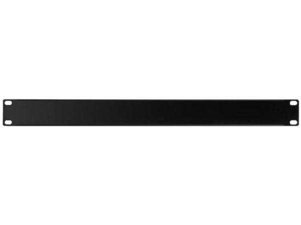 Monacor RCP-8701U, Svart, Stål, 1U, 48,3 cm (19"), 483 mm, 44,5 mm