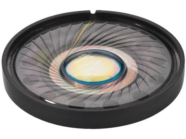 Monacor SP-39, Rund, 0,1 W, 32 O, 3 - 20000 Hz, 100 dB, 40 x 8 mm