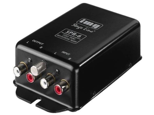IMG Stage Line SPR-6, Musta, 450 mV, 50 dB, 20 - 20000 Hz, 100000 O, 67 mm