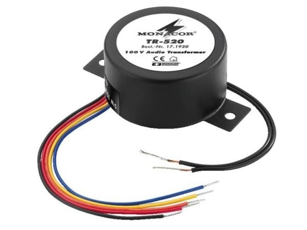TR-520 100 V toroidal ljudtransformator 20 W
