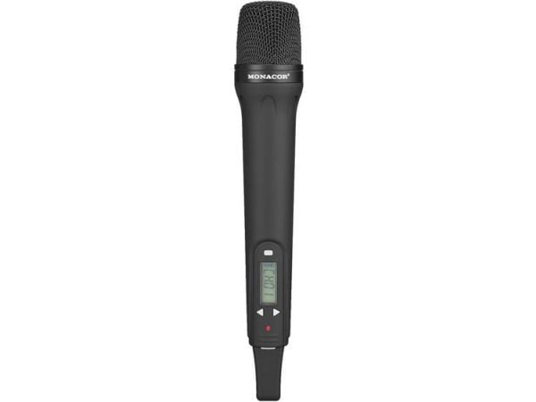 Monacor TXA-800HT, Scene/opptreden, 70 - 16000 Hz, Kardioide, 10 mW, Dynamisk, Trådløs