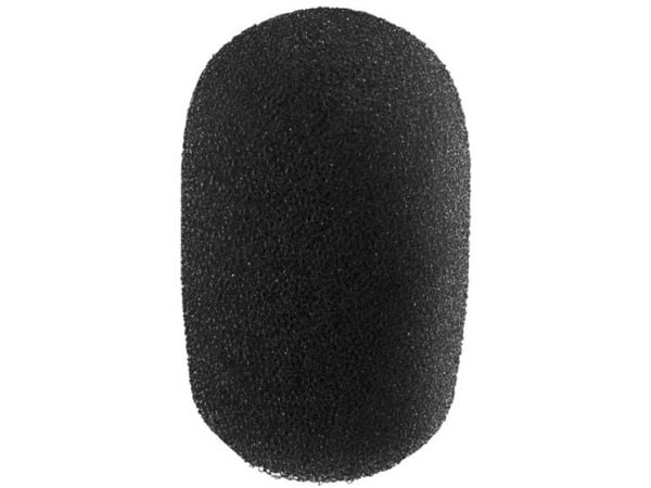 Monacor WS-300/SW, HSE-300, Svart, Skum, 1,7 cm, 2,9 cm