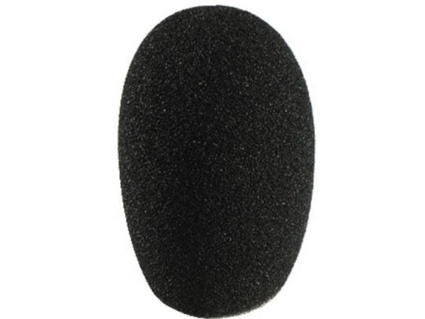 Monacor WS-40, DMG-600, Musta, Vaahto, 39 mm, 55 mm, 39 mm
