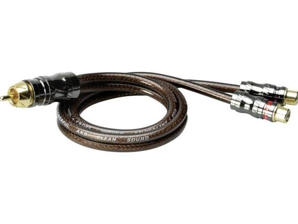 Sinuslive YX-1 Y-phono-kabel 0,50 m [1x RCA-plugg - 2x RCA-kontakt]