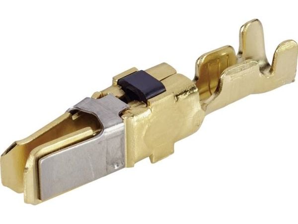 TE Connectivity 2-66741-1, Type XII, Svart, Honkoppling, Koppar, Plåtburk, 15 A