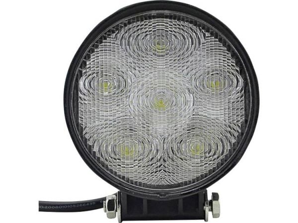 SecoRüt arbetslampa 12 V/24 V 18 Watt 95005 bred närfältsbelysning 110 x 116 x 41 mm 950 lm 6000 K