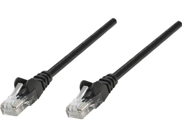 Intellinet 10m Cat6 S/FTP, 10 m, Cat6, S/FTP (S-STP), RJ-45, RJ-45, Musta