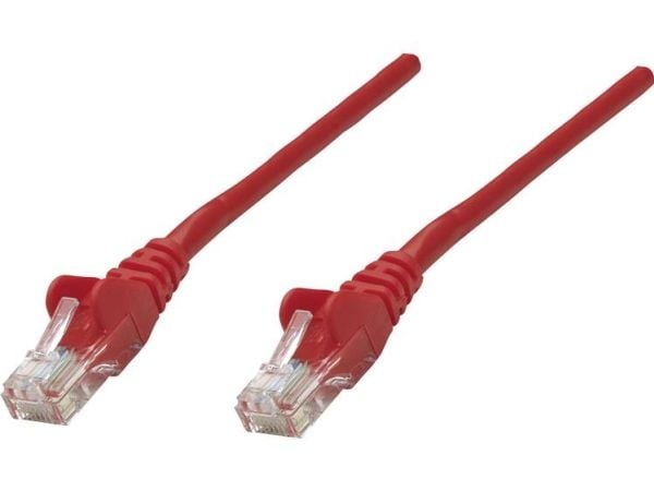 Intellinet 735186, 20 m, Cat6, U/UTP (UTP), RJ-45, RJ-45, Punainen