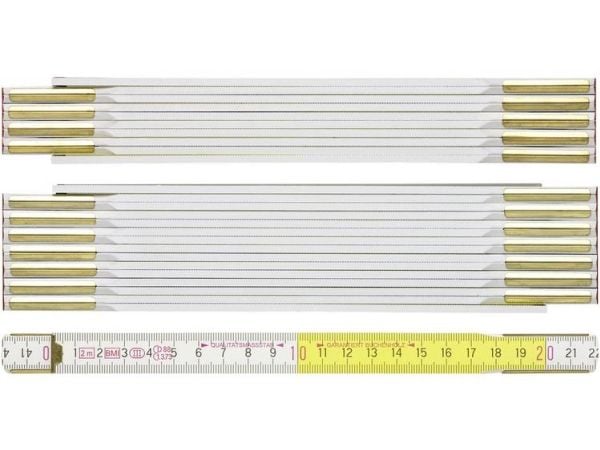 BMI 984914300WG tommestokk 3 m bøketre