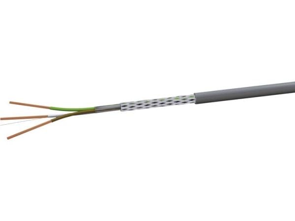 VOKA Kabelwerk LiYCY Ohjauskaapeli 2 x 0,25 mm² Harmaa (RAL 7001) LIYCY2X025 100 m