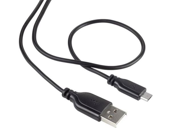 Renkforce RF-4032111, 1 m, USB A, Micro-USB B, USB 2.0, 480 Mbit/s, sortering