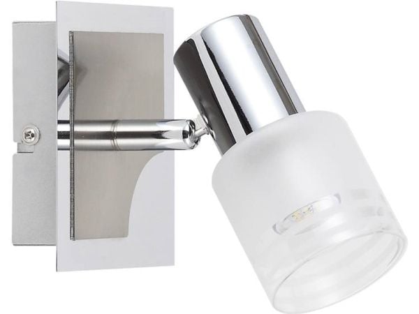 Brilliant Lea G32410/77 Vegglyskaster E14 3W LED (RGB) krom