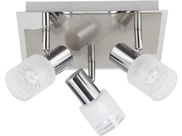 Brilliant Lea G32434/77 loftspotlights LED (RGB) E14 9 W, krom