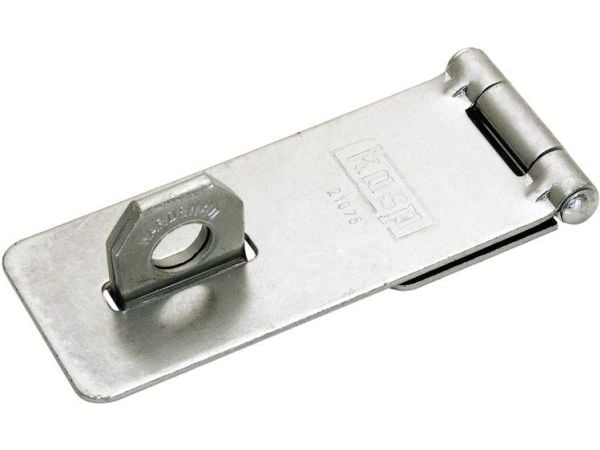 Kapselbeslag med låseplate 75 mm stål K21075D, 1 stk.