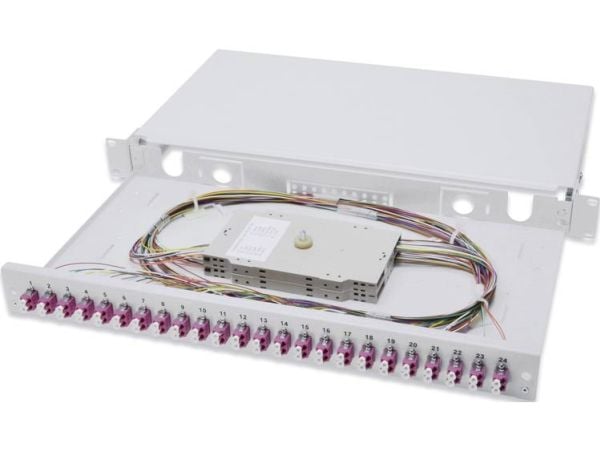 Digitus DN-96332-4, Kaapelin hallintapaneeli, Terästä, Harmaa, 1 kpl