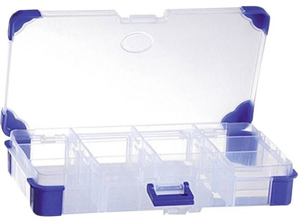VISO Viso Viso sortimentslåda (L x B x H) 200 x 110 x 30 mm Antal fack: 12 Variabel indelning 1 st
