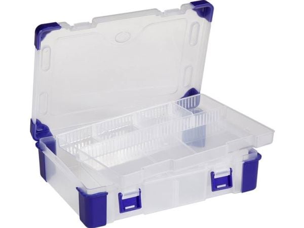 VISO Viso Viso sortimentslåda (L x B x H) 230 x 160 x 60 mm Antal fack: 9 Variabel indelning 1 st