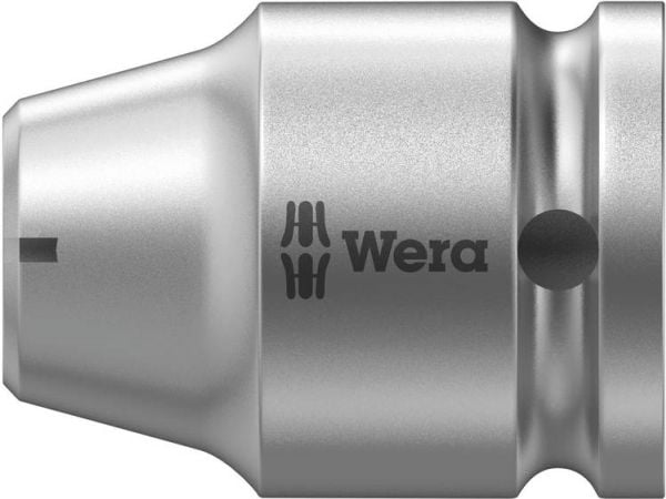 Wera 780 C Verbindungsteile, 1 stykker, Sekskantet, 25,4 / 2 mm (1 / 2"), Kromvanadiumstål, Grå, 35 mm