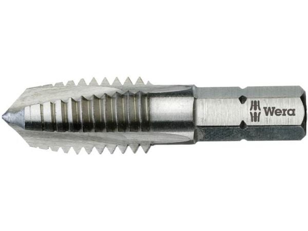 Wera 844, Bor, Underbor, 1 cm, 40 mm, Metall, Stål, 6,35 mm