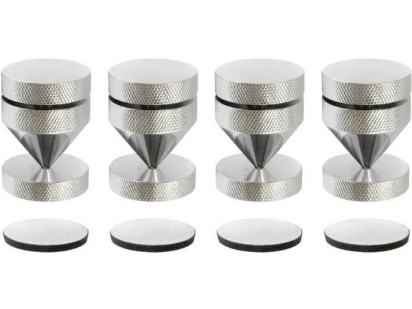 Dynavox 205049, 4 stykker, Kromfarget, 2,5 cm, 400 g