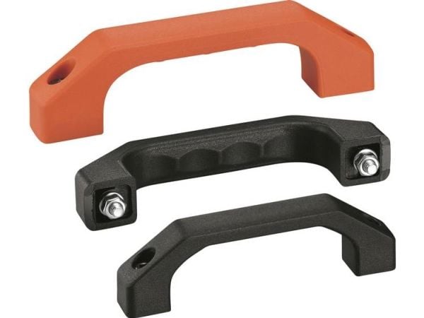 Rohde RG-1P.100.84 sylinder-/skruegrep sort (L x B x H) 122 x 17 x 33 mm, 1 stk