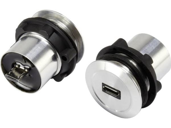 TRU COMPONENTS Micro USB-01 innbygd Micro-USB 2.0 tilkobling
