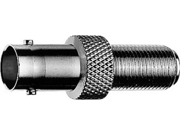 Telegärtner J01008A0021, F-type/BNC, F, BNC, Hunkjønn, Hunkjønn, Nikkel/gull